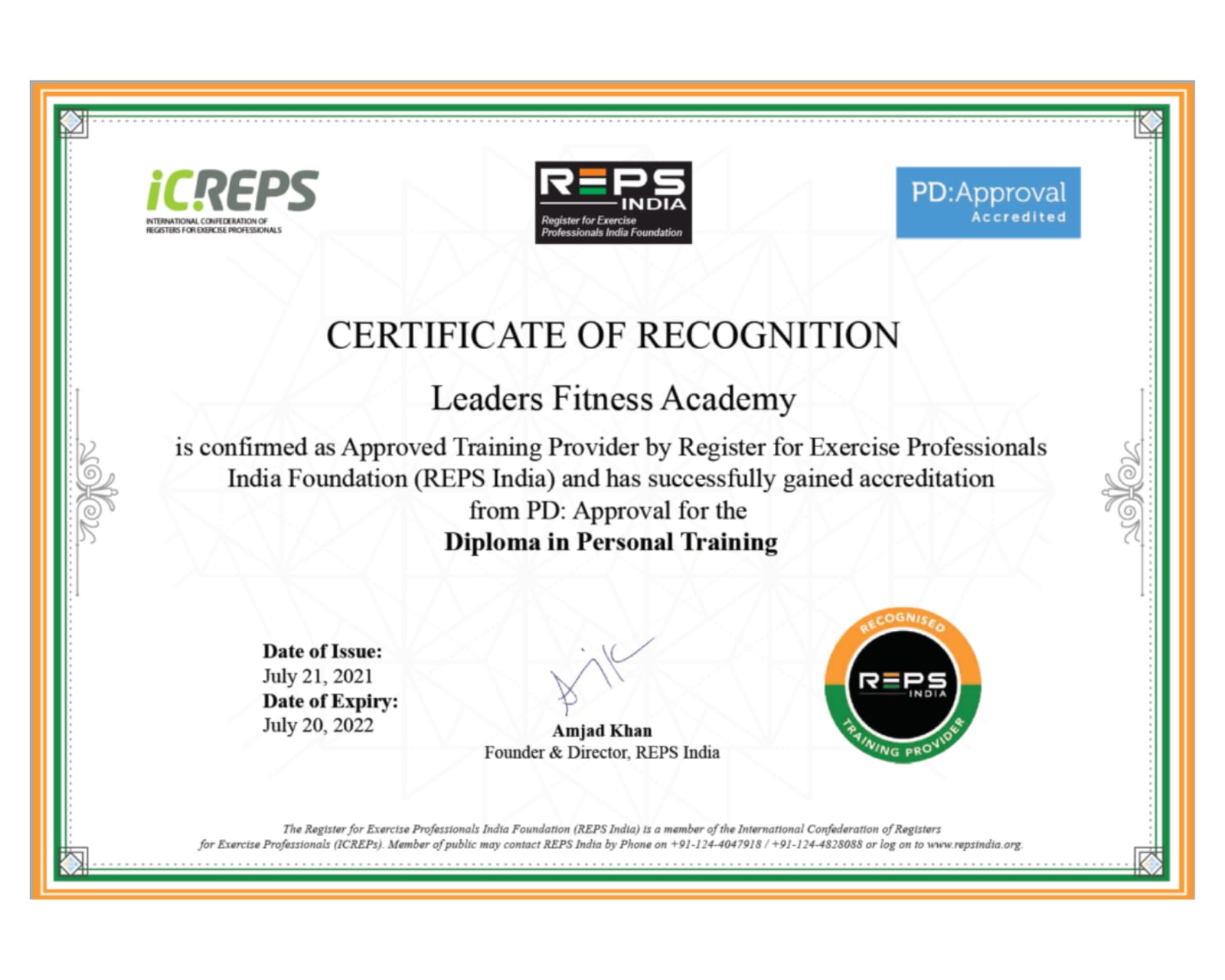 LEADERS FITNESS ACADEMY